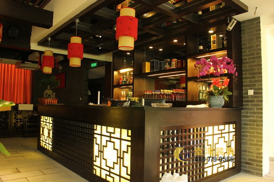 火鍋店吧臺設計