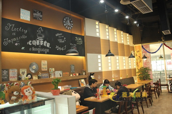 甜品店設計裝修效果圖