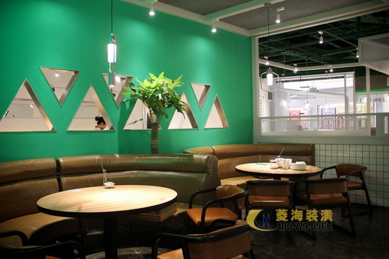 海鮮餐廳沙發卡座設計