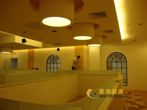 西餐廳施工現場
