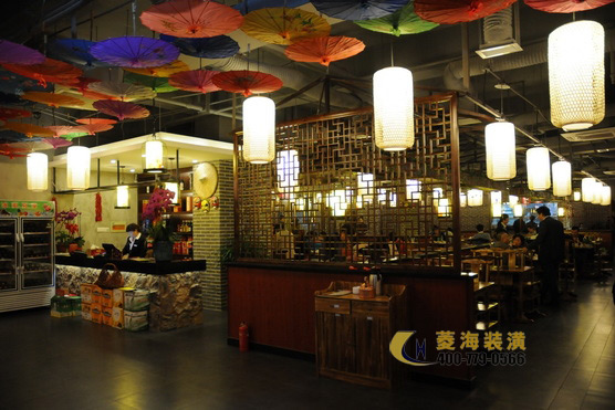 火鍋店大堂設計裝修