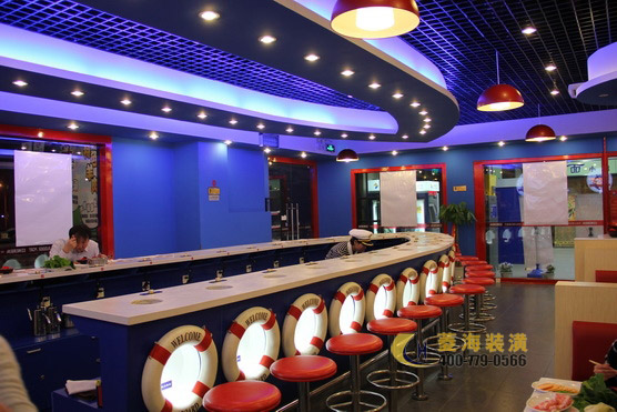 火鍋店設計效果圖