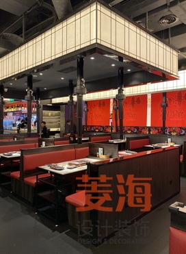 日本烤肉店大堂設計