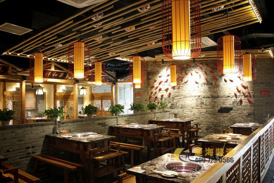 火鍋店軟裝設計