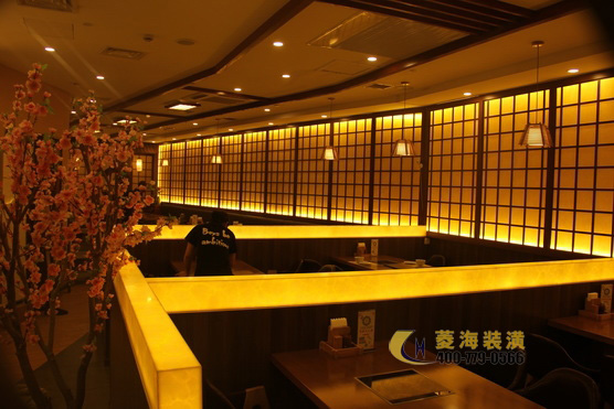 日本料理店燈光設計