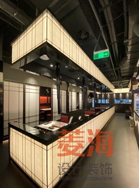 日本烤肉店大堂設計