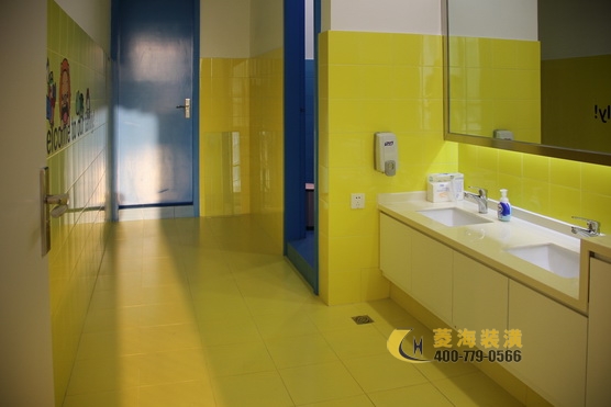 兒童早教中心洗手間設計裝修