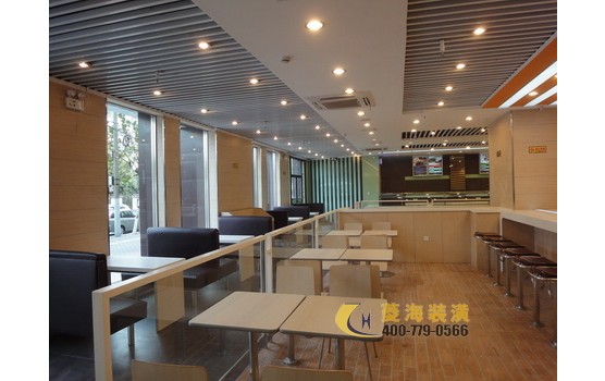 快餐廳走道設計效果圖