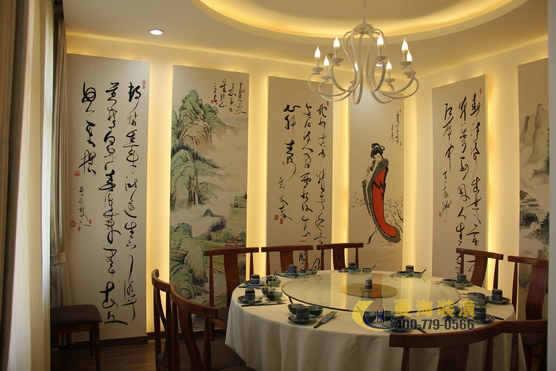 農家菜餐廳包房設計