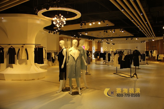 女裝展廳布局設計裝修