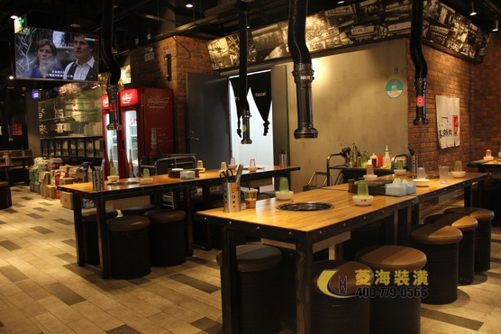 烤肉店平面布局圖